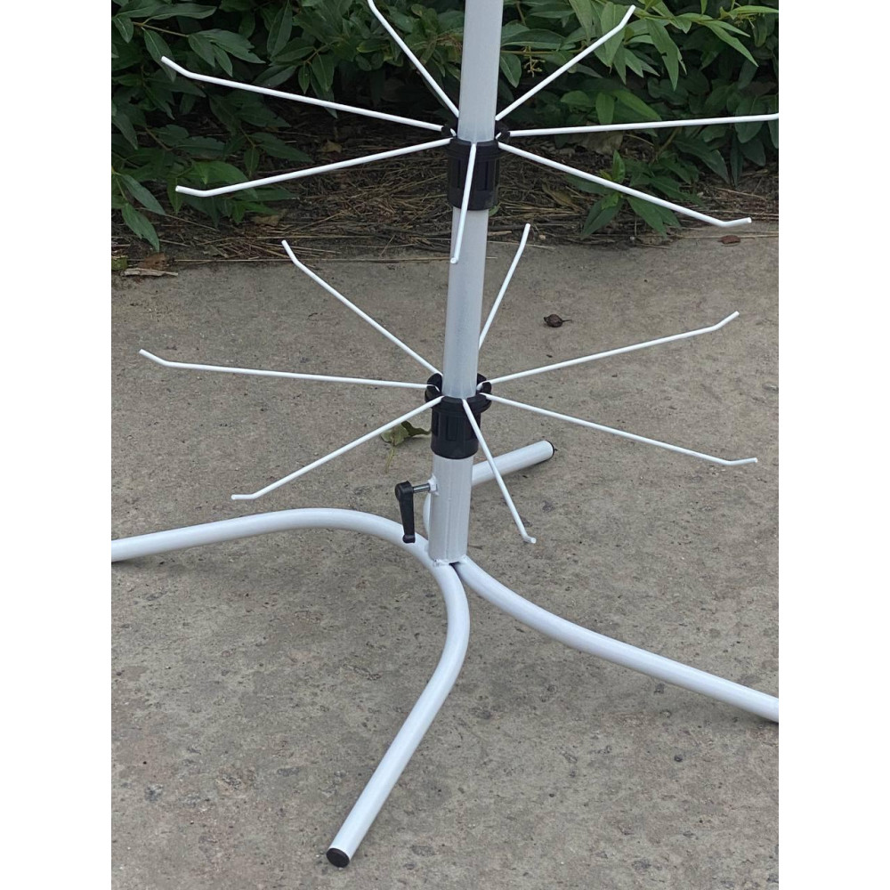 Підлогова вертушка на 1 ярус зручна для розміщення прикрас та брелків