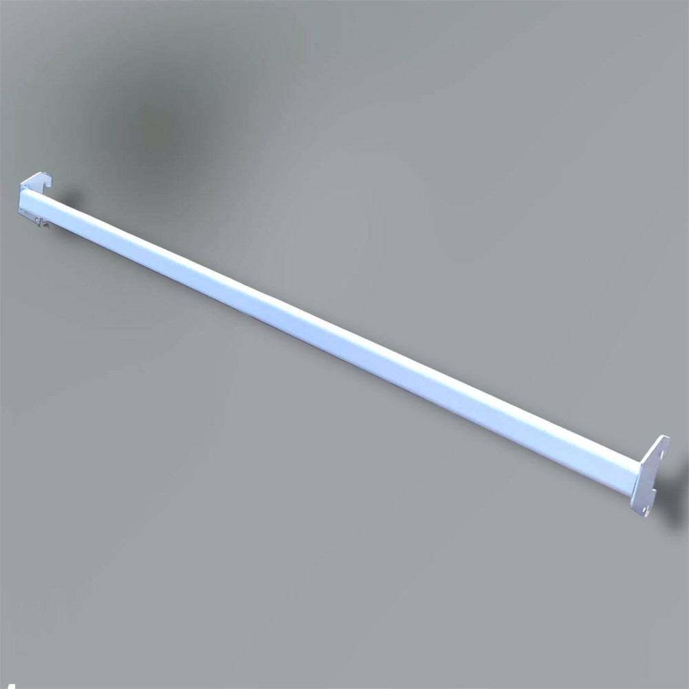 Перемичка для перфорованої стійки овальна  Біла 90 см