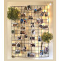 Сітка торгова металева 100*40 Біла осередок 5*5 см
